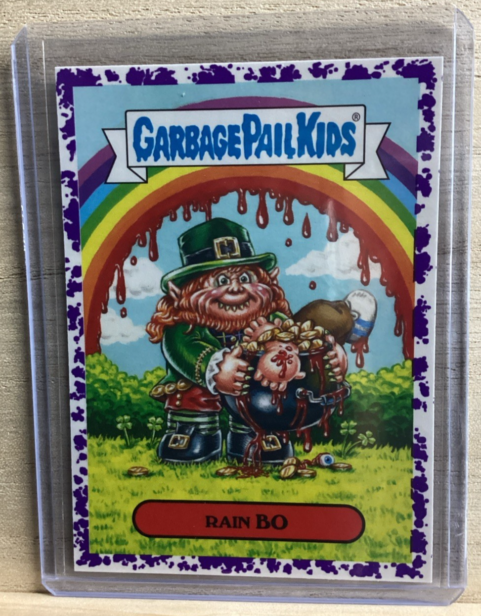 2018 Topps Garbage Pail Kids - Rain Bo - Purple