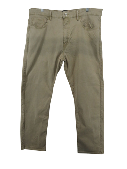 Dockers Pants Men's 38x32 Straight Khaki Chino Flat Front Zip Fly Casual W38 L32