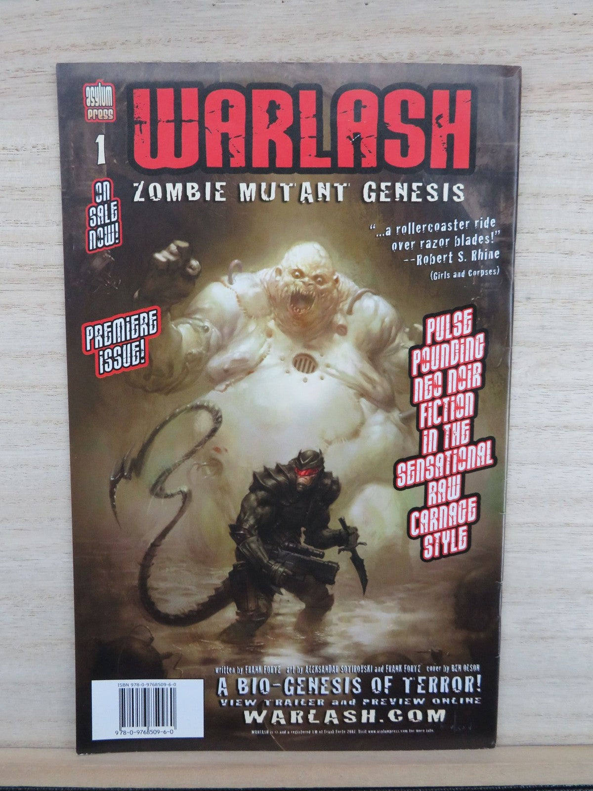 Undead Evil #0 Special Edition - Asylum Press Comic