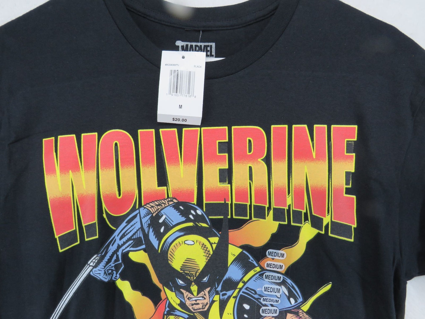 Marvel Wolverine T-Shirt - Men's Medium