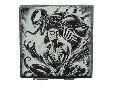 Laser Engraved Slate Coaster - MV13