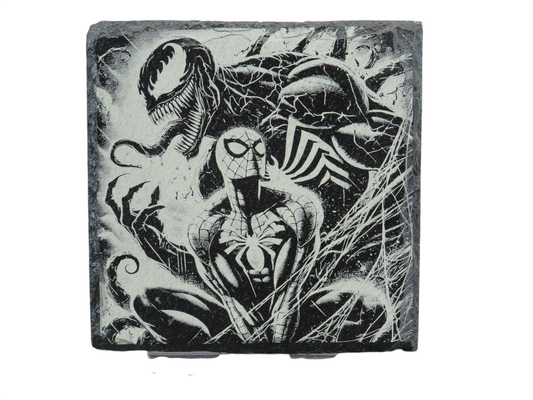Laser Engraved Slate Coaster - MV13