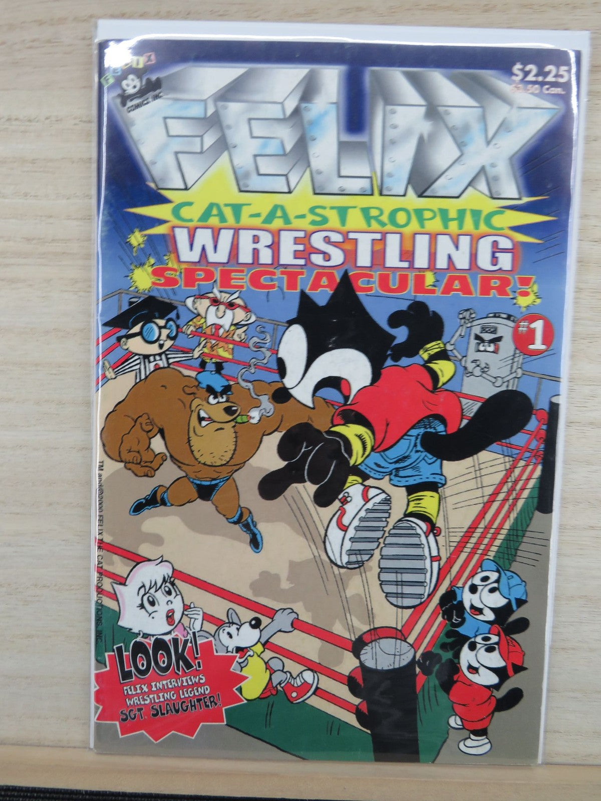 Felix The Cat Cat-A-Strophic Wrestling Spectacular #1 - Felix Comics