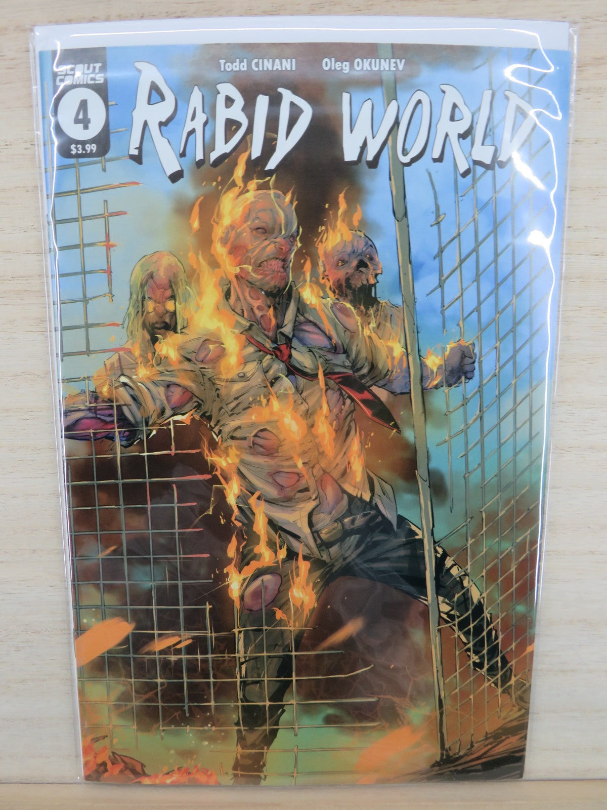 Rabid World #1-4 - Scout Comics - 2021 - Lot of 4 Comics