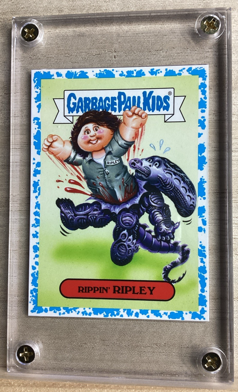 2018 Topps Garbage Pail Kids - Rippen Ripley - Blue 76/99