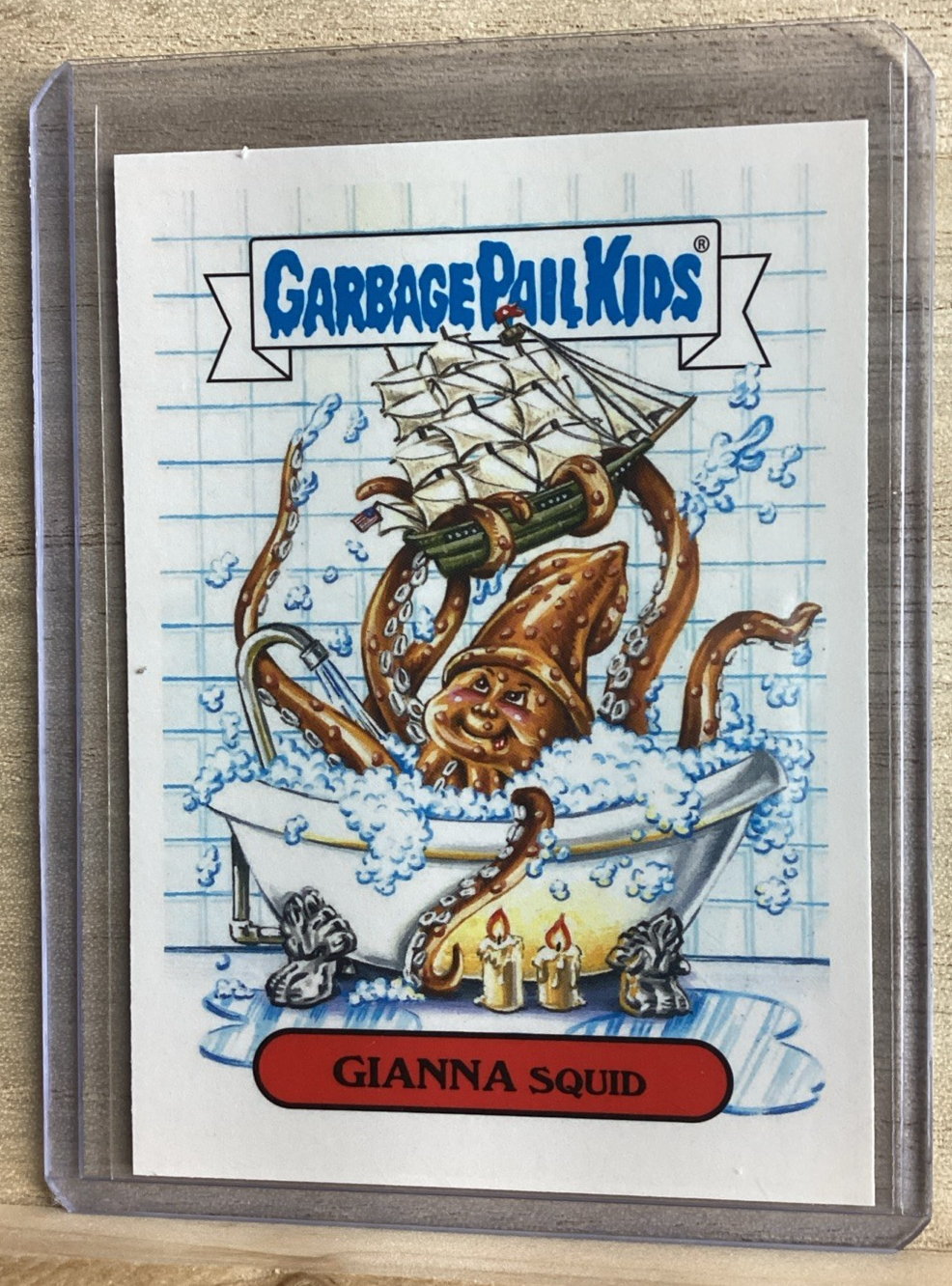 2018 Garbage Pail Kids - Gianna Squid