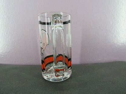 Vintage Atlanta Falcons Beer Mug Stein Tall Glass 1980s NFL