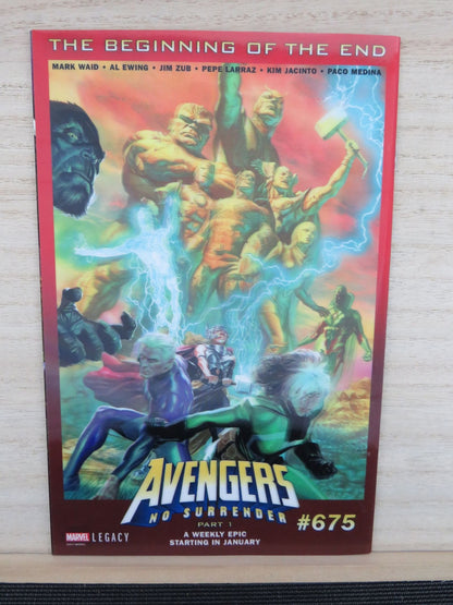The Uncanny X-Men #135/Daredevil #595 - Lenticular Variant - Marvel Comic - 2018