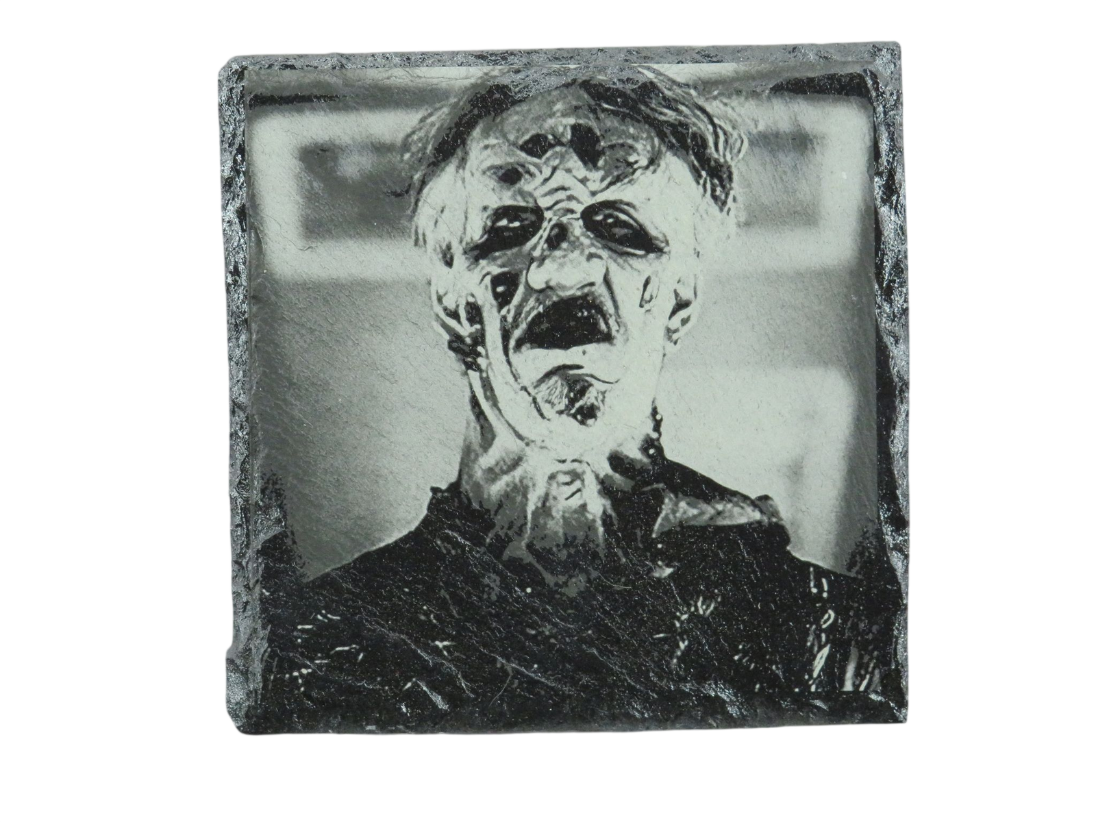 Laser Engraved Slate Coaster - TG4