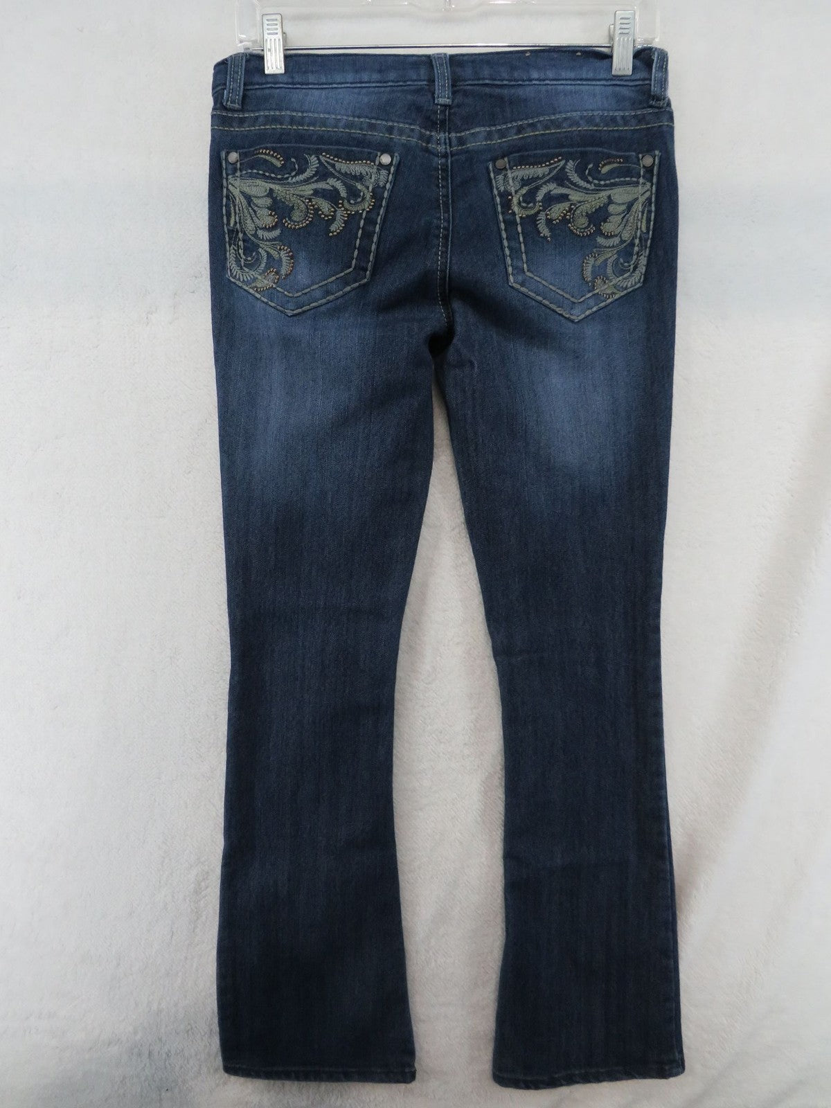 Mudd Jeans Women's Size 7 - Embroidered Studded Pocket Denim