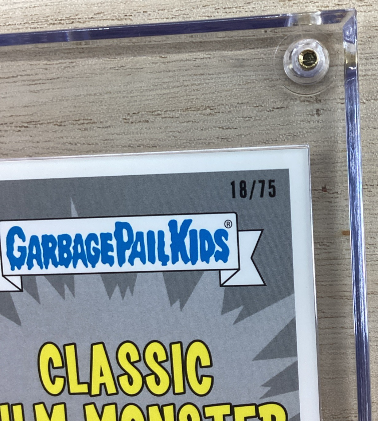 2018 Topps Garbage Pail Kids - Kat People - Red 18/75
