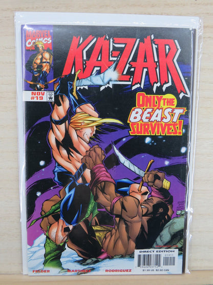 Ka-Zar #19 Nov 1998 - Marvel Comic