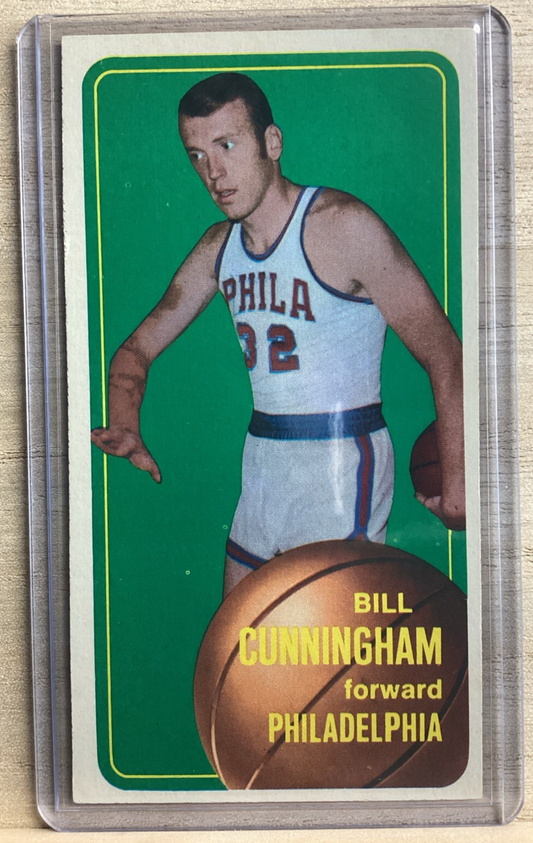 1970-71 TOPPS BILL CUNNINGHAM #140