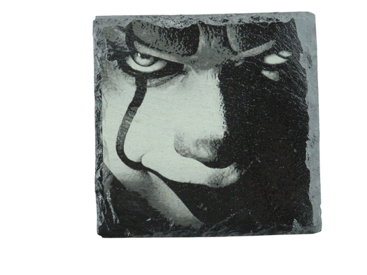 Laser Engraved Slate Coaster - PW4