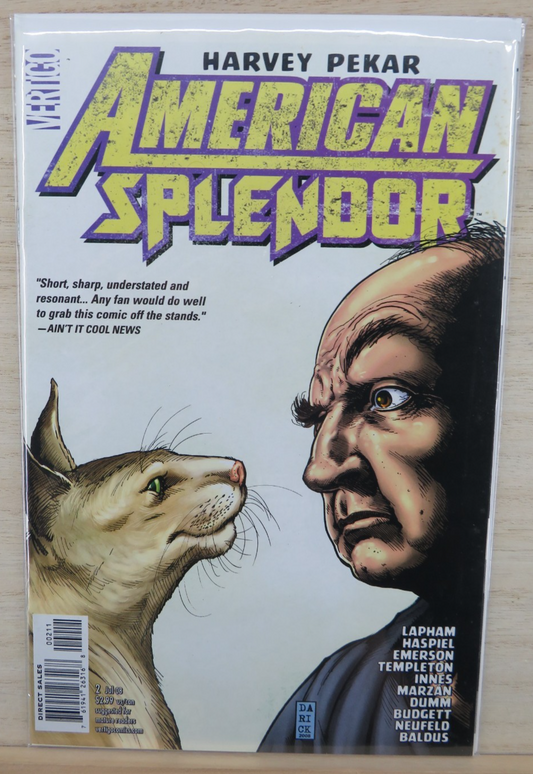 American Splendor #2 - 2008 Vertigo Comic