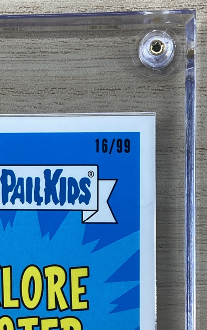2018 Topps Garbage Pail Kids - Snake Pit Pat - Blue 16/99