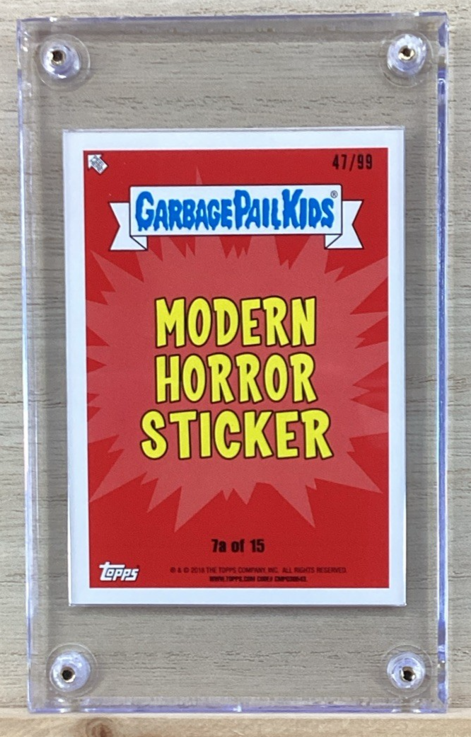 2018 Topps Garbage Pail Kids - Pig Head Ed - Blue 47/99