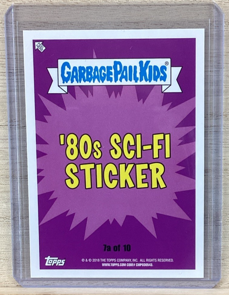 2018 Topps Garbage Pail Kids - Snake Jake - Green