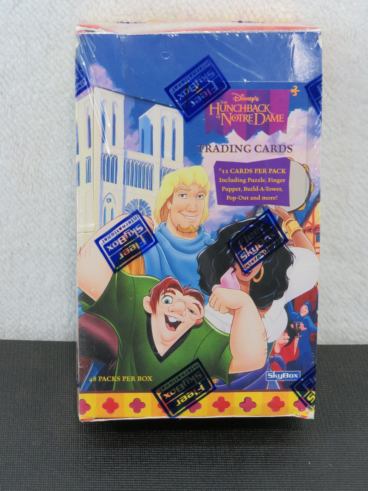 Disney The Hunchback Of Notre Dame Trading Cards Box SkyBox Sealed 48 Packs