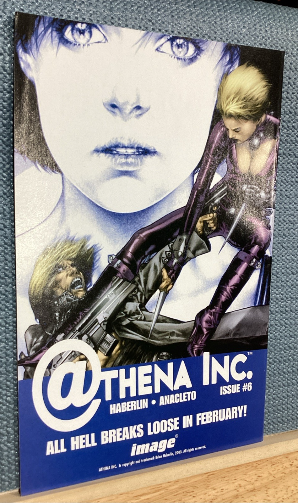 Athena Inc. Manhunter Project #5 Cover B - Image Comic - 2002