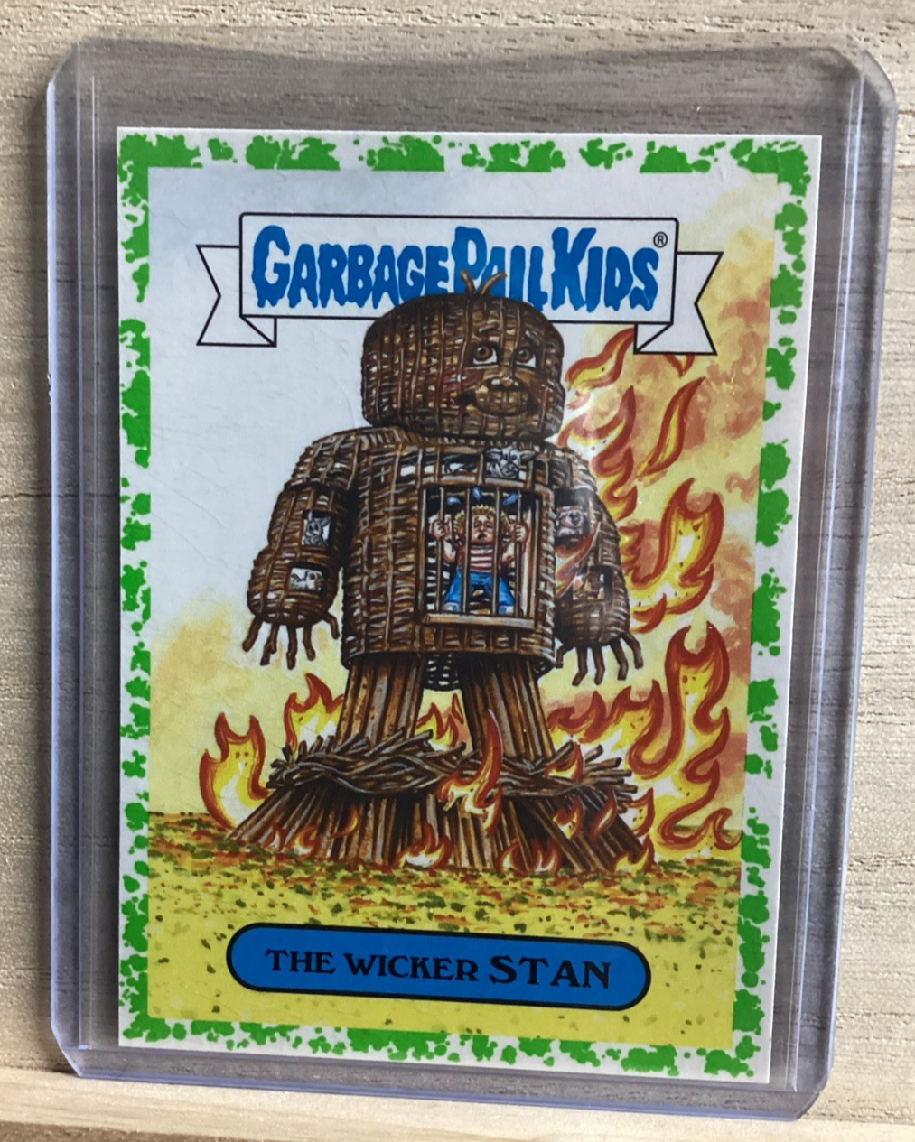 2018 Topps Garbage Pail Kids - The Wicker Stan - Green