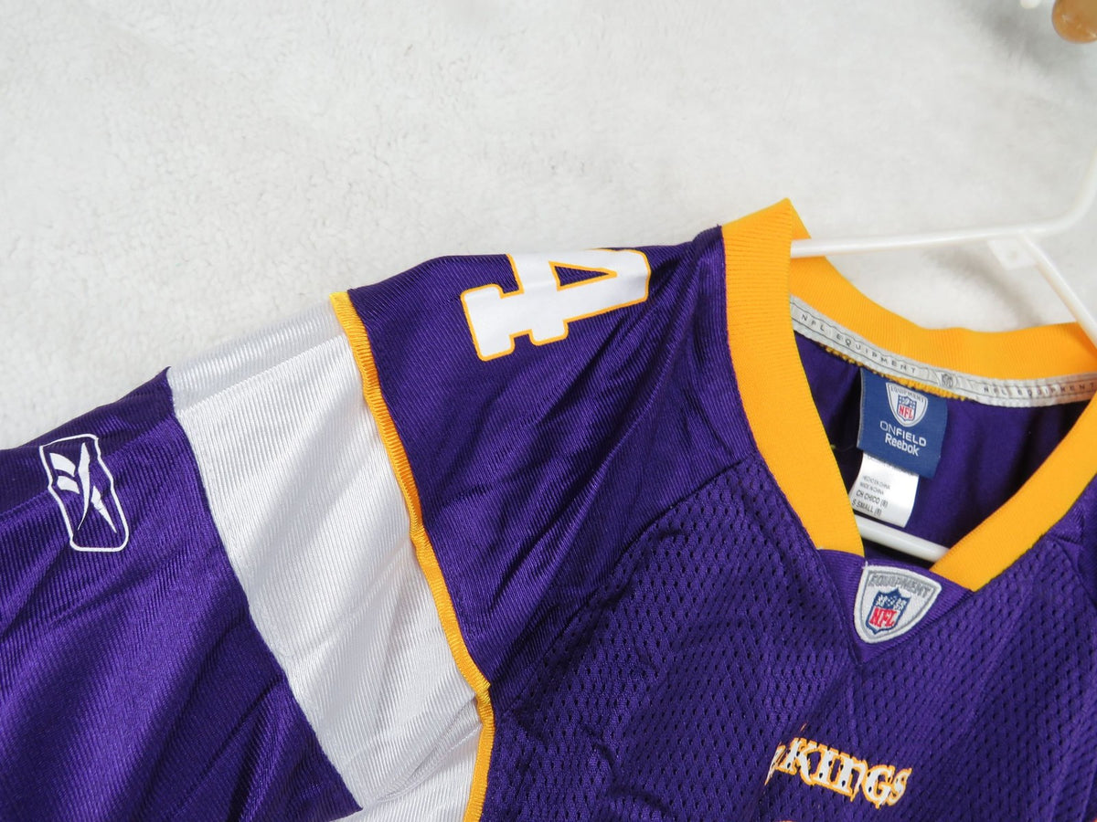 Minnesota Vikings Reebok NFL Jersey - Youth Small 8 - Brett Favre #44