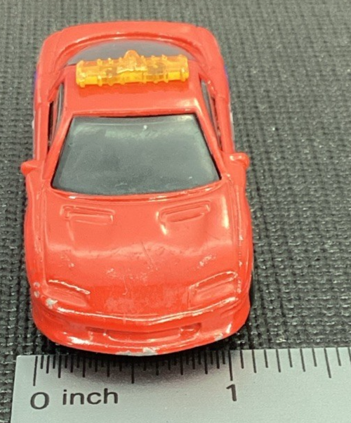 1993 Matchbox Red Chevy Camaro Z-28 Police Car with Shield