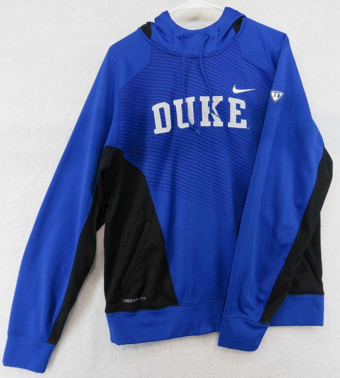 DUKE Nike Therma-Fit Hoodie - Size Large
