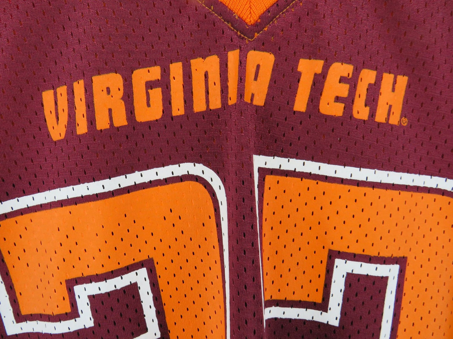 Virginia Tech Team Pride Football Jersey - Men's XXL - Hokies #32