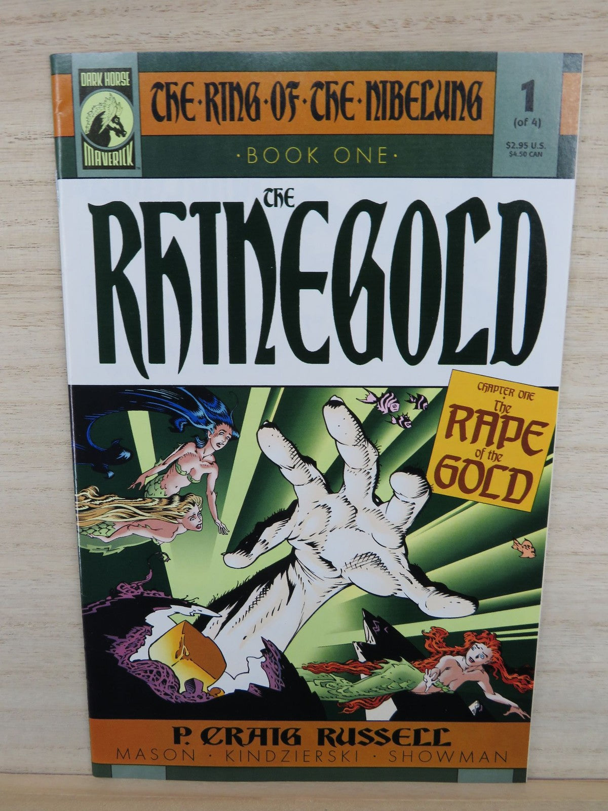 The Ring Of The Nibelung Book One #1 OF 4 Rhinegold - Dark Horse Comic