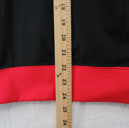 Ohio State Nike Therma-Fit Hoodie - Red Black Pullover - Size Small