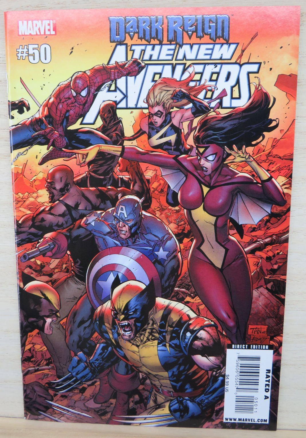 THE NEW AVENGERS DARK REIGN # 50 - 2009 - MARVEL COMIC