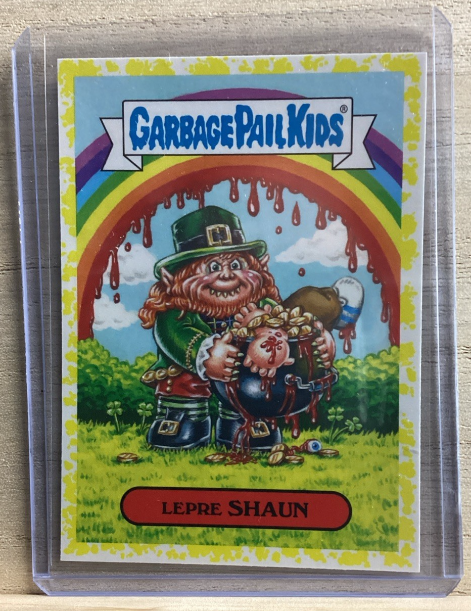 2018 Topps Garbage Pail Kids - Lepre Shaun - Yellow