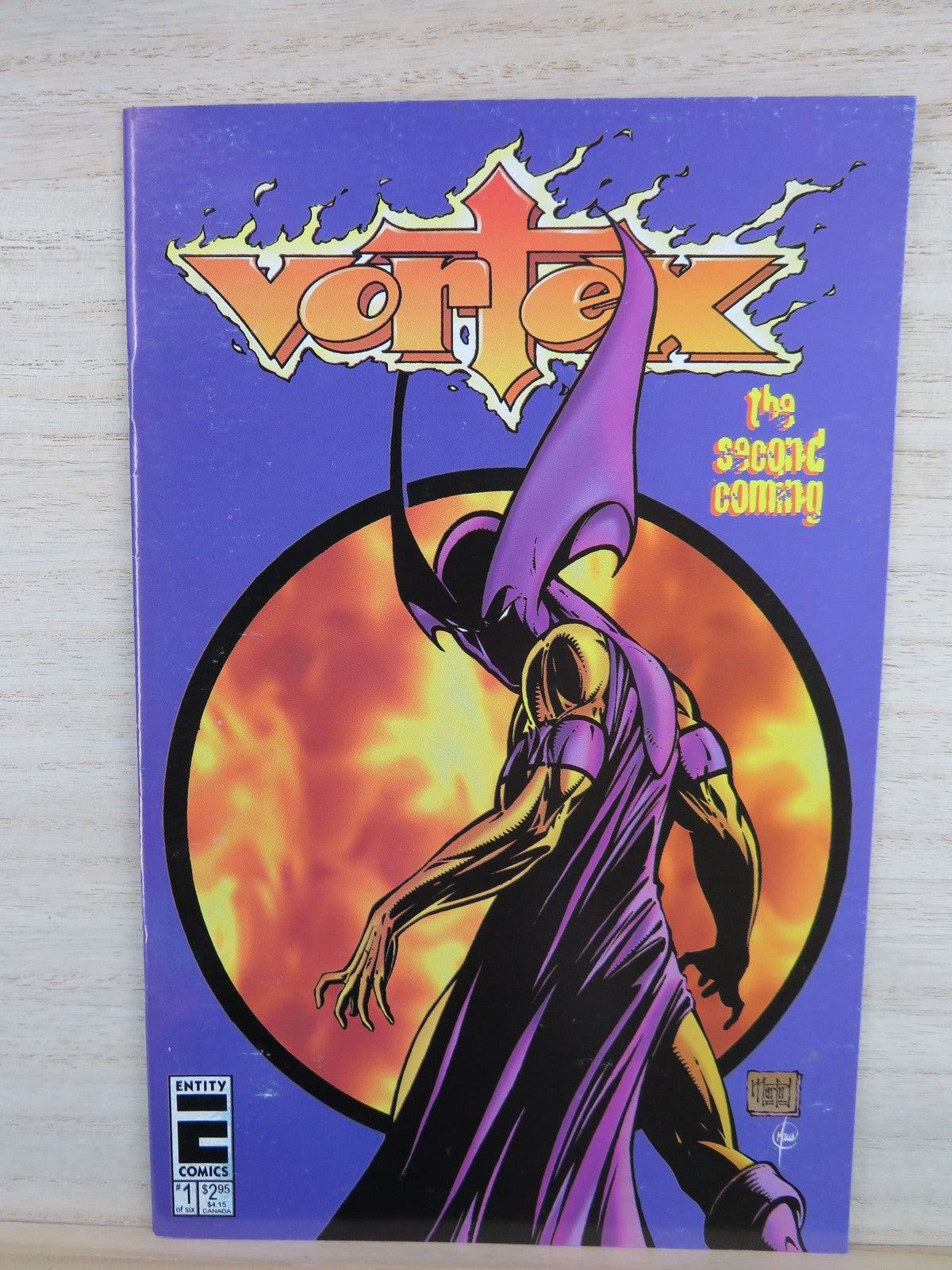 Vortex The Second Coming #1 of 6 - 1996 - Entity Comic