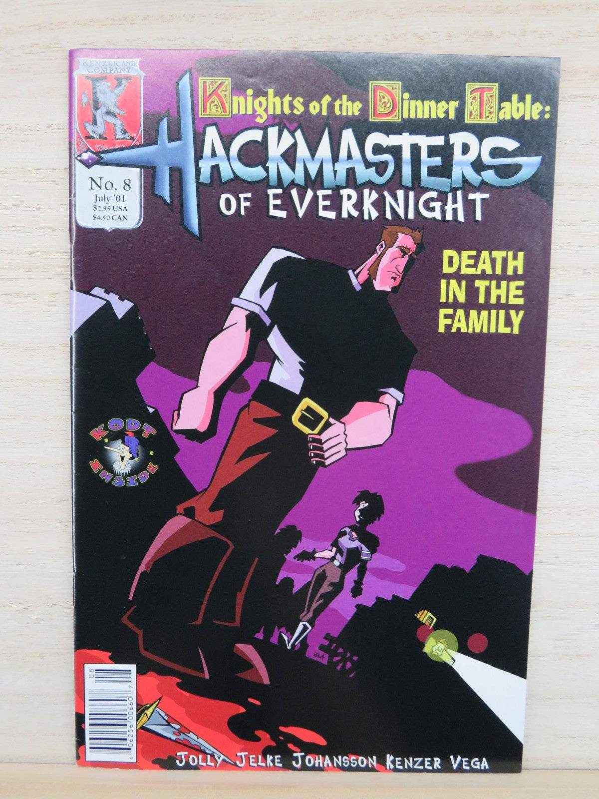 Hackmasters Of Everknight #8 July 2001 Kenzer and Company