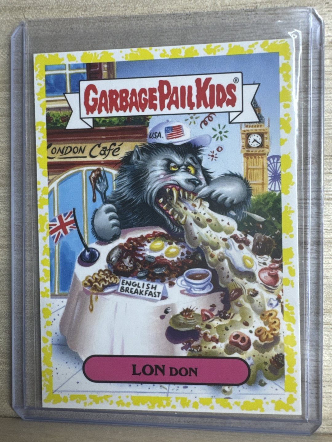 2018 Topps Garbage Pail Kids - Lon Don - Yellow