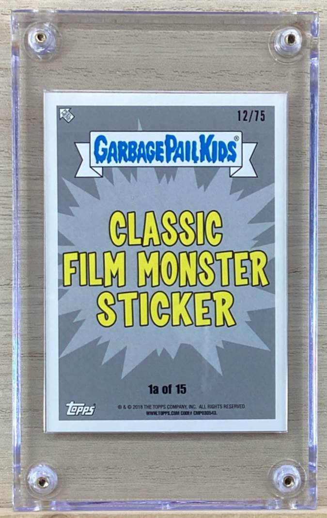 2018 Topps Garbage Pail Kids - Ross Feratu - Red 12/75