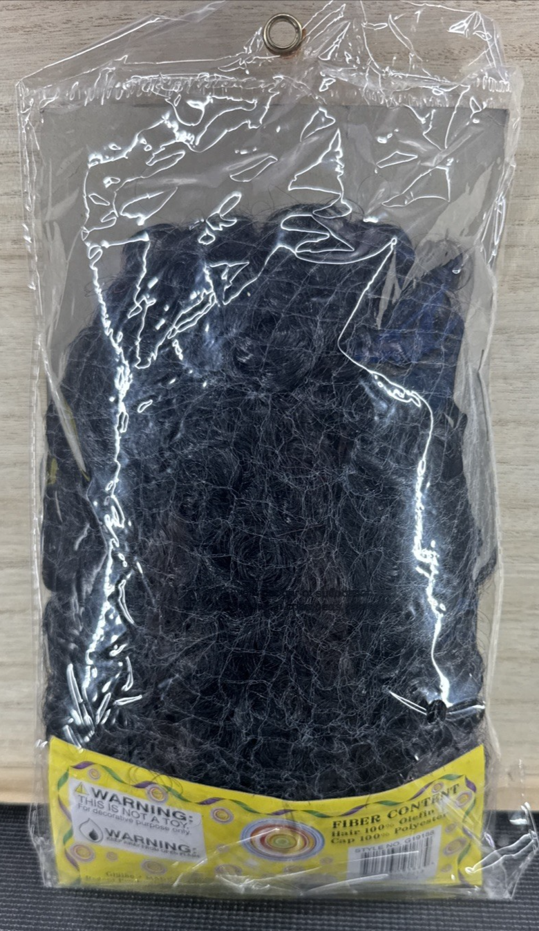Clown Wig Ages 12+ - Black2