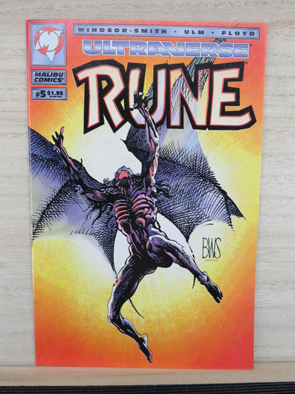 Ultraverse Rune #5 - Malibu Comics - 1994