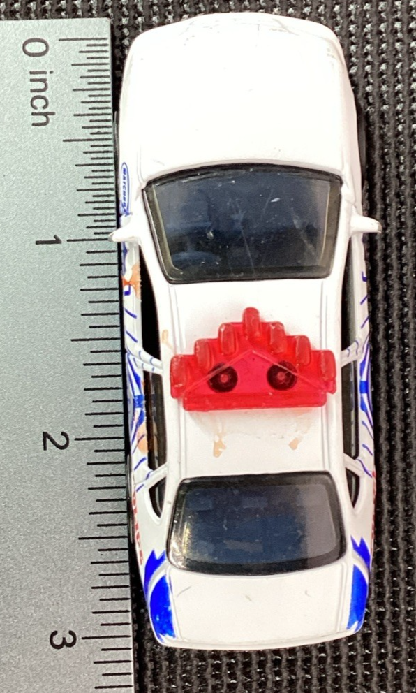 1999 Matchbox Chevrolet Impala Police Car White/Blue