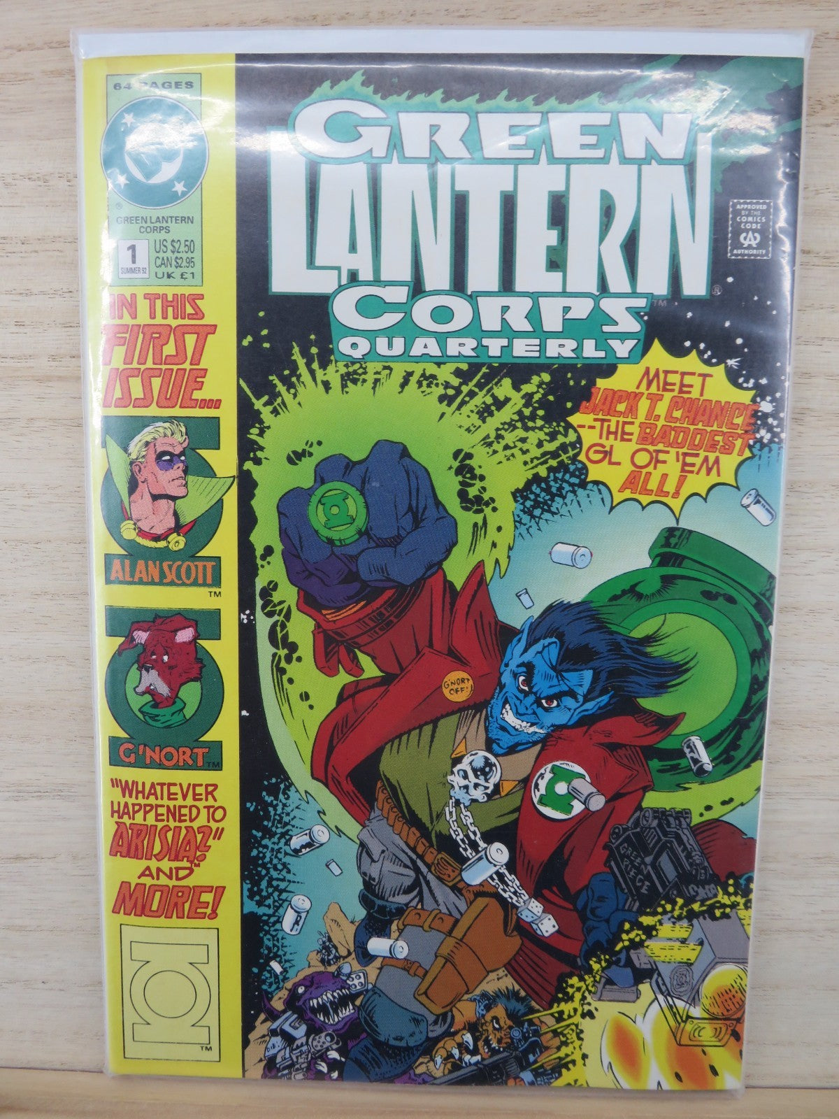 Green Lantern Corps Quarterly #1 - Summer 1992 - DC Comic