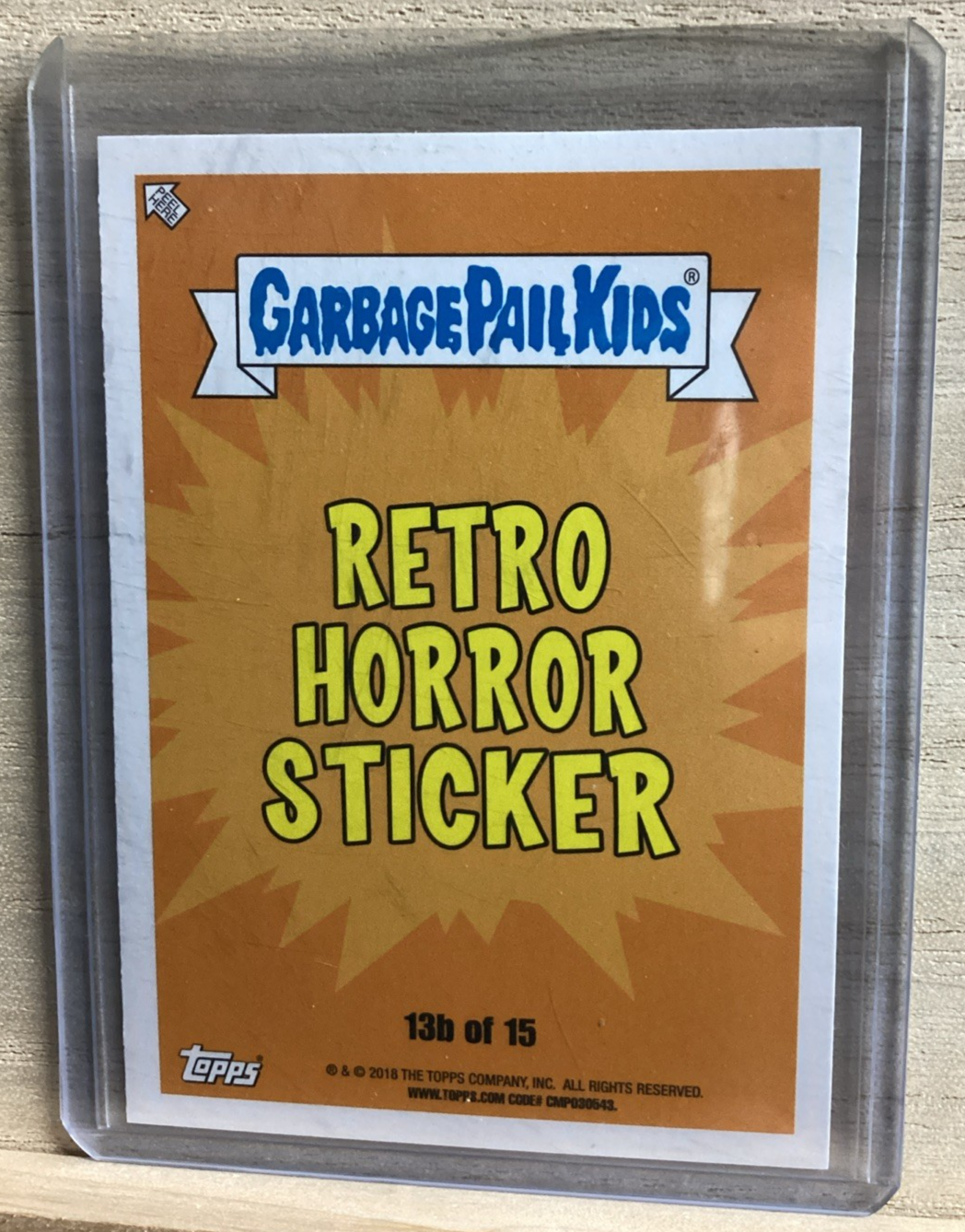 2018 Topps Garbage Pail Kids - Massacred Matt