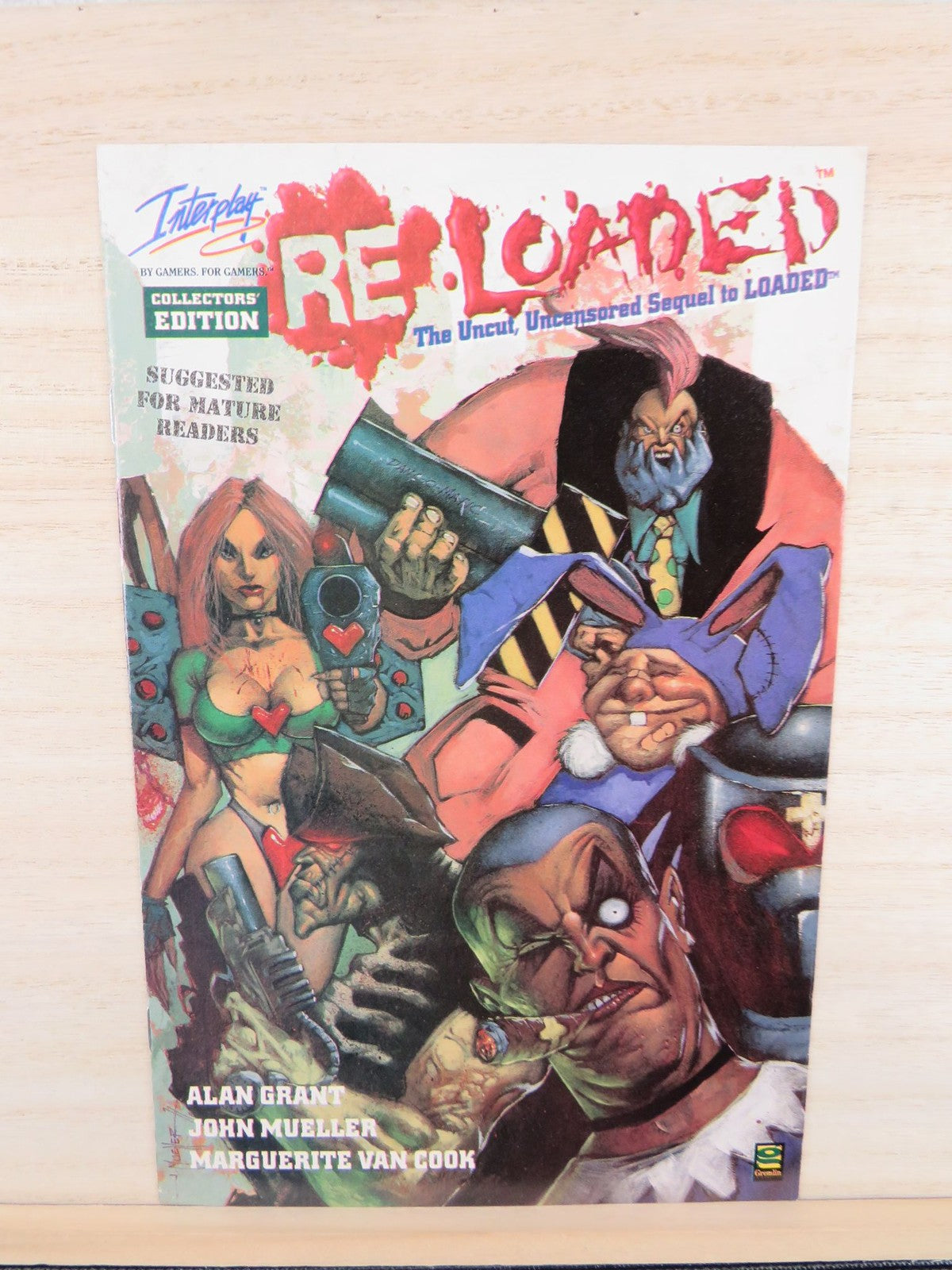 Re-Loaded Collectors Edition - Interplay Comic - 1996