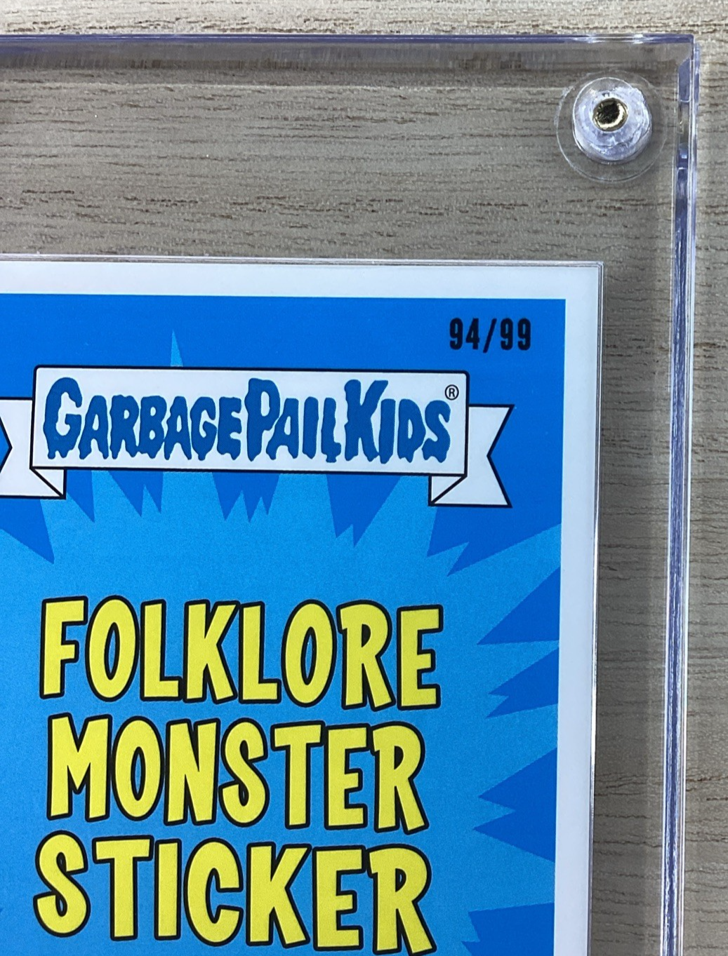 2018 Garbage Pail Kids - Moth Manuel - Blue 94/99
