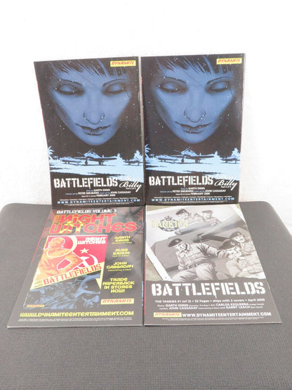Battlefields Dear Billy #1, #2, and #3 and a variant - Dynamite Comic Books Lot2