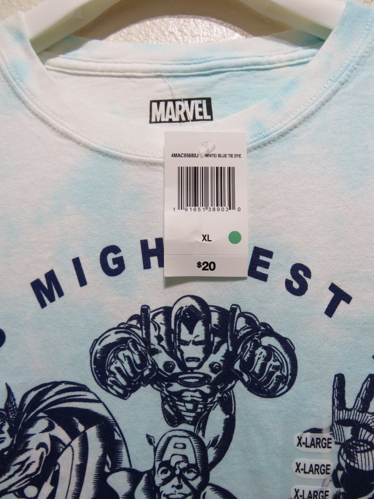 Avengers Earth's Mightiest Heroes T Shirt - Size XL