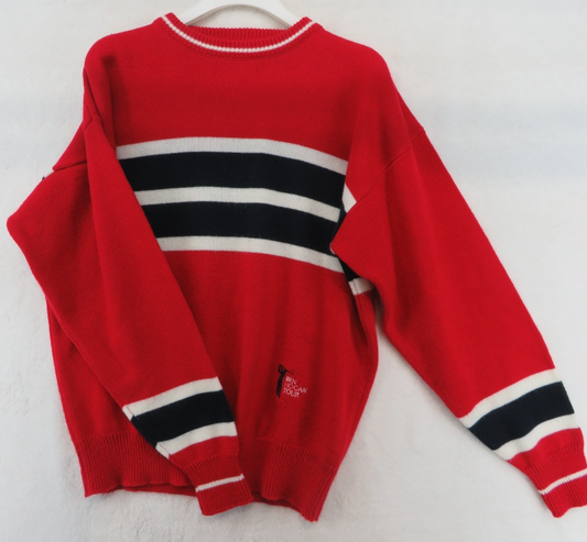 Ben Hogan Golf Tour Sweater - Men's Size X-Large - Red, White, Blue