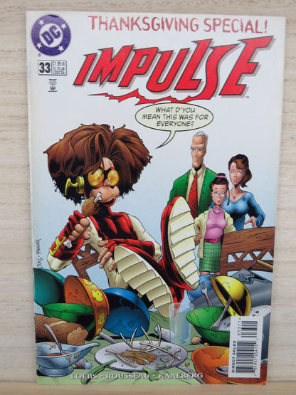 Impulse #33 January 1998 Thanksgiving Special - DC Comic