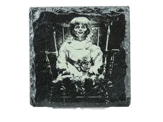 Laser Engraved Slate Coaster - AB3
