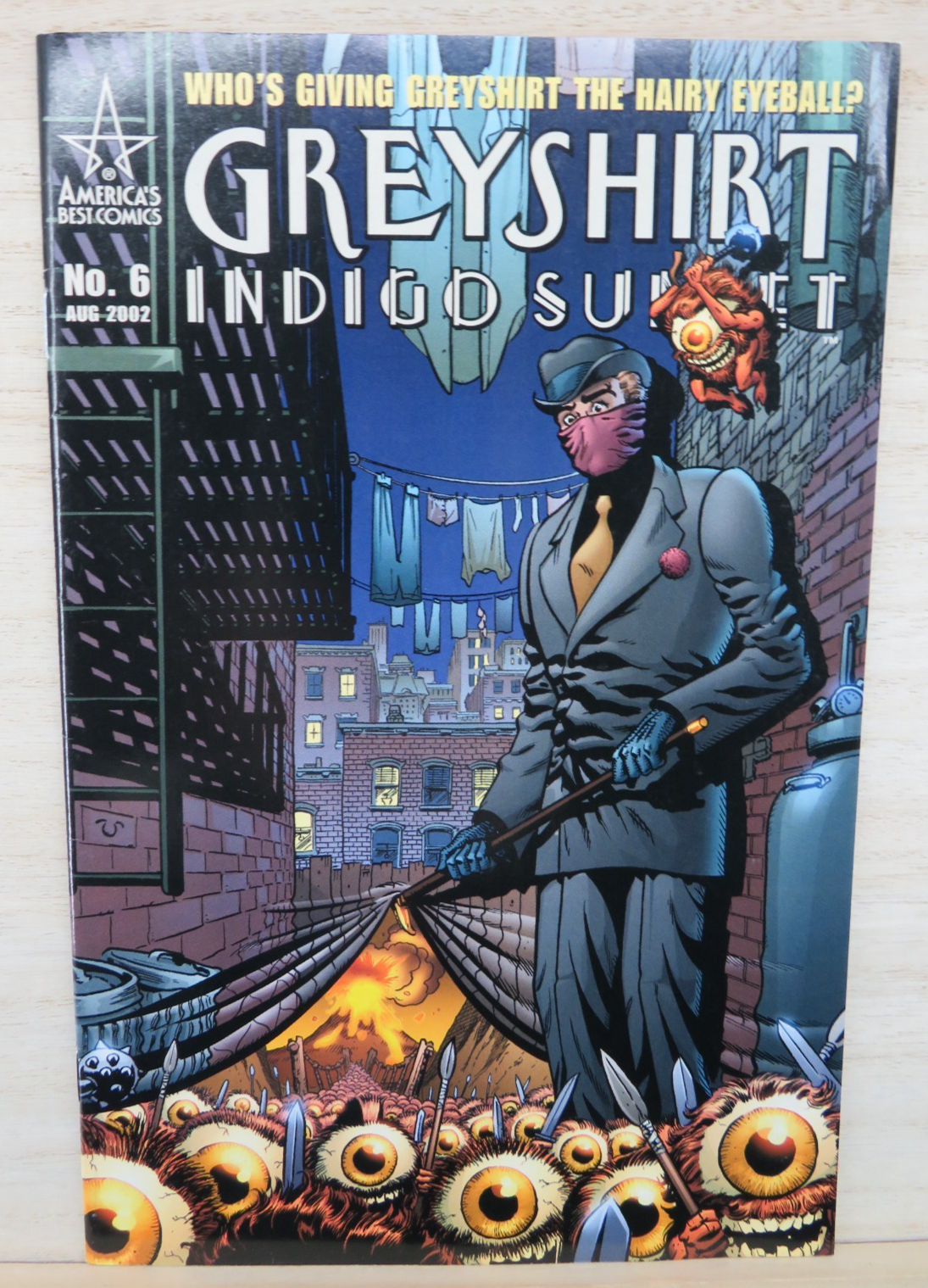 Greyshirt Indigo Sunset #6 - 2002 - America's Best Comics